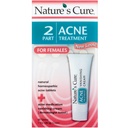 Luonnon Cure 2 Osa akne hoito naisille 60 tablettia 1 oz Cream (pakkaus 7)