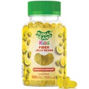 Kuitu Jelly Bean Gummies lapsille, Kuitu täydentää Ruoansulatus, Kasvissyöjä Kuitu Gummy 120 Jellybeans
