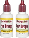 Nutribiotic korvan drops greippisiemenuute ja teepuuöljy (Pack of 2), 1 Oz Each