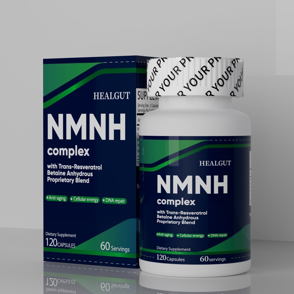 Premium NMNH lisä anti-aging läpimurto - tehostaa NAD+ Tasot Liposome kapselit 120 tarjoilua