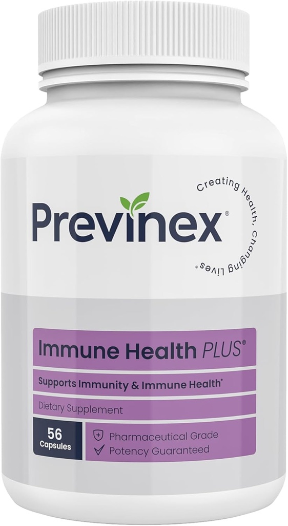 Immuunim Health Plus - Advanced Immuuni puolustus 9-in-1 Tehokas sekoitus C-vitamiinia, D3, Sinkki, Elderberry, Organic Maitake, Shiitake & Reishi sieniä, Beta Glucans .