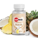SaltStick Electrolyte FastChews - 60 Coconut Ananas purutablettia - Suolatabletit juoksemiseen ja nesteytymiseen, Electrolyte Chews - 60