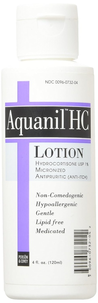 Aquanil Hc Hydrocortisone Lotion, 4 uns av Aquanil