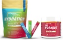Sokeriton nesteytysjauhepakkaukset Lajike - 15 Stict Packs & PreWorkout Powder ACV: llä ...