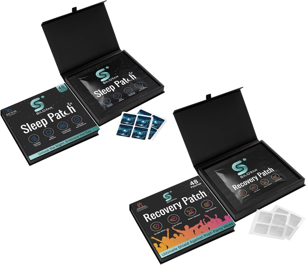 Combo Sleep Patches & Recovery Patchs (48 päivän tarjonta)