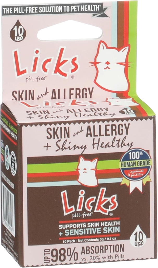 Nuolet - Cat Allergia - Cat iho ja allergia - LiquiPaks - 10 Käyttö