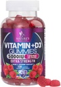 Vitamin D3 Supplement Gummy 5000 IE (125 mcg) Dietary Vitamins D för män och kvinnor - Ben, tänder, muskel- och immunhälsostöd, hög styrka VIT D3 Naturens icke-GMO & Gluten Free - 120 Gummies