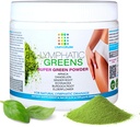 Bruizex Lymphatic Greens: Superfood Powder Supplement för Lymphatic Drainage & Lymph Support I Post Liposuction, BBL, Lipedema, Massage I Works with Faja, Lipo Foam, Massager, Oil I Vegan I 8 Oz