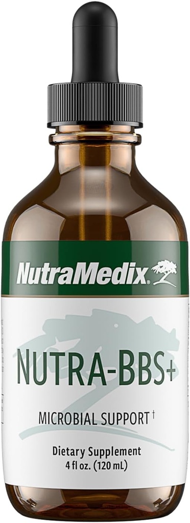 NutraMediax Nutra-BBS+ - Herbal Supplement for Microbial, Antioxidantti ja Immuuni Support - Elecampane + Jalapa Root, Artemisia Annua ja Capirona Bark (4 oz)