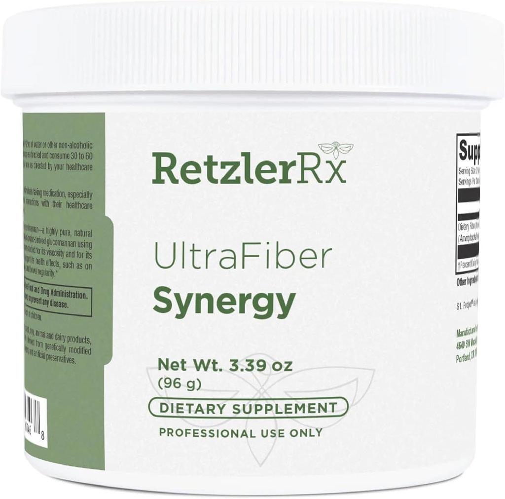 Hormoni Synergia Ultra kuitu Lean Powder Supplement - Natural Liukoinen Propolmannan varten Satiety & Dgestive Health - Prebioottista kuitua Bowel Säännöllisyys - Gluteeniton, ei-GMO Formula