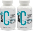 Revitalisera ditt system med StemFlo® Advanced Formel 2 Pack - Trans-Resveratrol, Curcumin och Super Antioxidanter för hälsa, livslängd och vitalitet