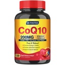 CoQ10 200 mg Softgels E & Omega 3-6 -9 & PQQ - suuri imeytyvä Coenzyme Q10 Bioperine 