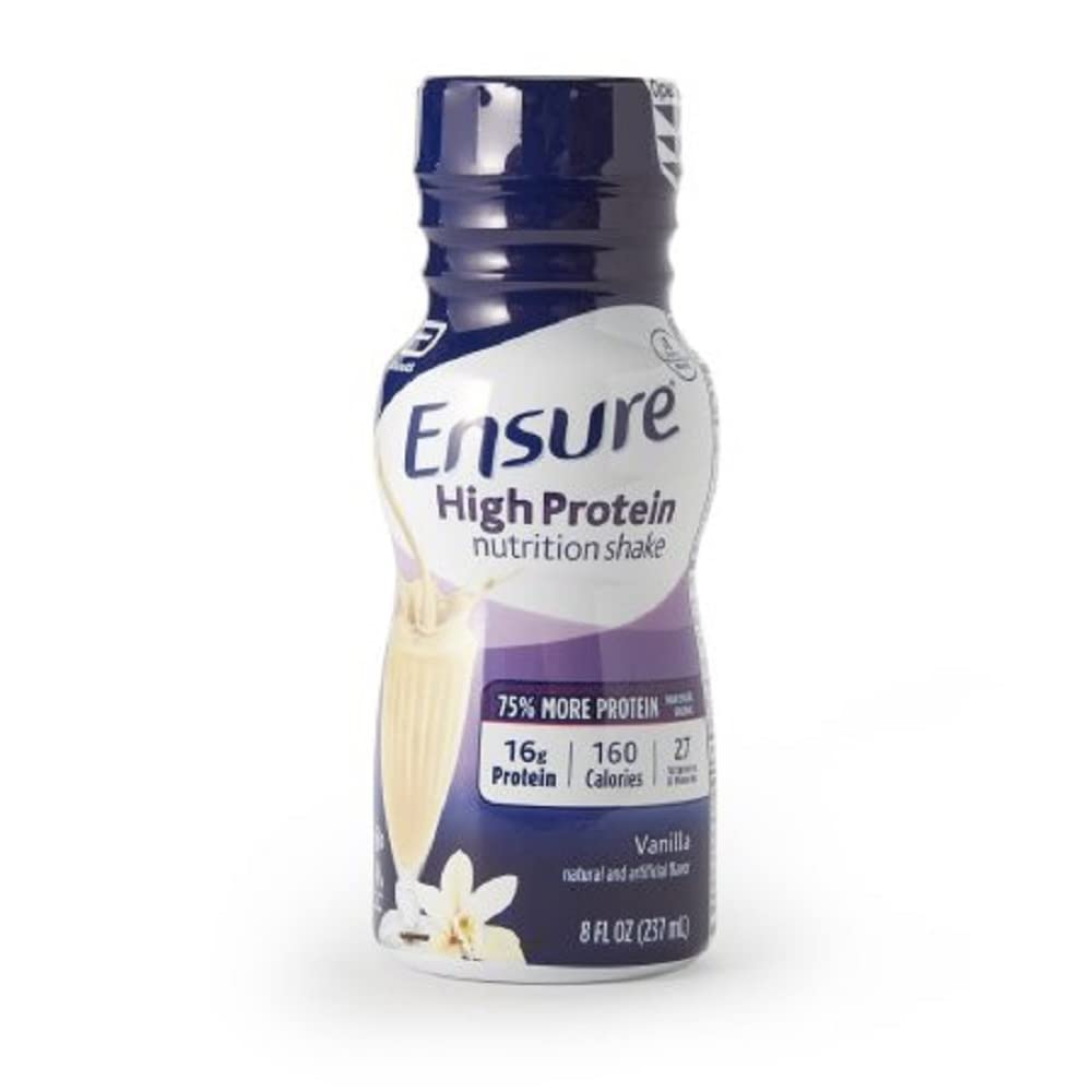Varmista korkea proteiini ravitsemus Shake, vanilja, 8oz, 24 laskea varmista