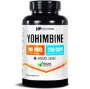 Healthfare Yohimbine HCL 10mg | 240 Vegan kapslar | Maximal styrka Formel | Non-GMO & Gluten-Free | Made in USA