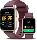 Smart Watch for Men Women-46mm HD AI Voice Assistant Smart twatch (Answer/Make Calls), Heart Rate Tracking, Uni Monitor, Fitness Tracker, Android iPhone Samsung Yhteensopiva IP68 Smartwatch