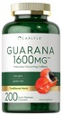 Carlyle Guarana Extract Capsules | 1600mg | 200 greve | Naturligtvis förekommer koffein tillskott | Icke-GMO, Gluten Free