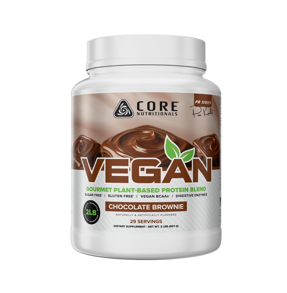 Core Nutritionals Vegan Gourmet Plant Based Protein Blend 
