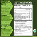 TruWild Greens Superfood Juice Powder, jossa 22+ Greens & Anti-Oxidants, luonnollinen immuuni, stressi, digestio tuki jauhe, 90 tarjoilua, 3 pakkaus