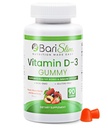 BariSlim Bariatric Vitamin D-3 Gummies - Speciellt formulerad Gummy Vitamin för patienter efter viktminskning kirurgi - Lätt att gräva och stora smaker frukt smaker | 90 frukt Chews