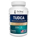 Dr Berg TUDCA Supplement (Tauroursodeoxycholic Acid) - Kraftfull formel för leverhälsa, Bilflöde, Gallbladder Support och Digestive Health * - 30 kapslar