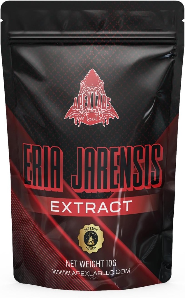 Eria JARENSIS Extract - Bulk Powder 10 Gram 133 Servings - Uusi Pea Supplement 
