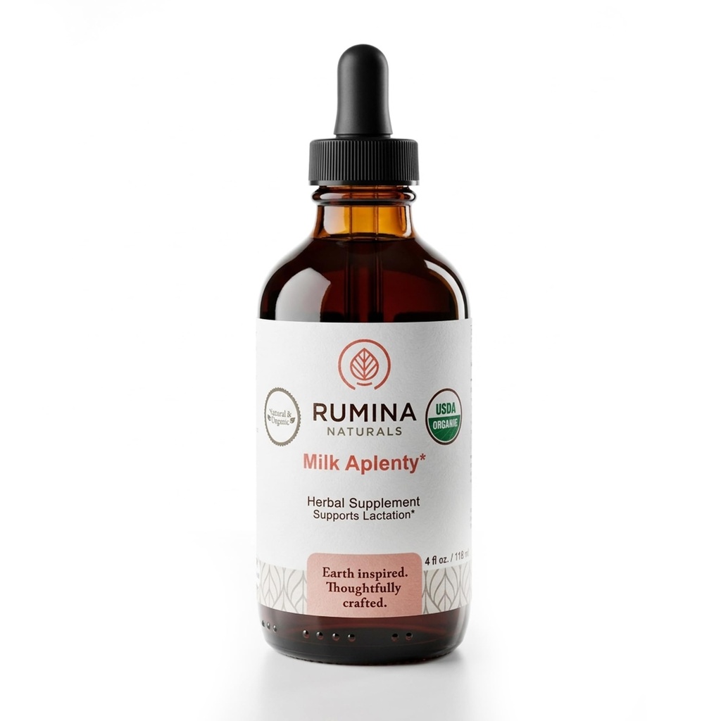 Maitoa runsaasti Imetys täydentää: Lisää maitoa tietenkin! Certified Organic Imetys täydentää lisätä rintamaitoa. Sarviapila Ilmainen rintamaito täydentää, Vegaani (4 Oz)