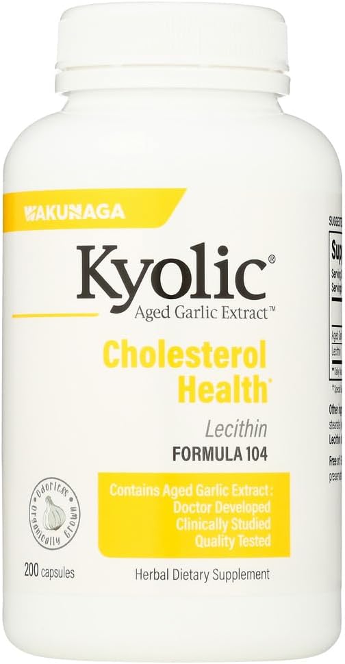 Kyolic # 104 Valkosipuli Ext W/Lecithn 200 Cap