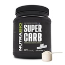 NutraBio Super Carb, kolhydratpulver med Cluster Dextrin & Electrolytes, Advanced Carb Supplement Powder för träningsbränsle, prestanda och muskelåterhämtning, Cyclic Dextrin, Unflavored, 30 Sv