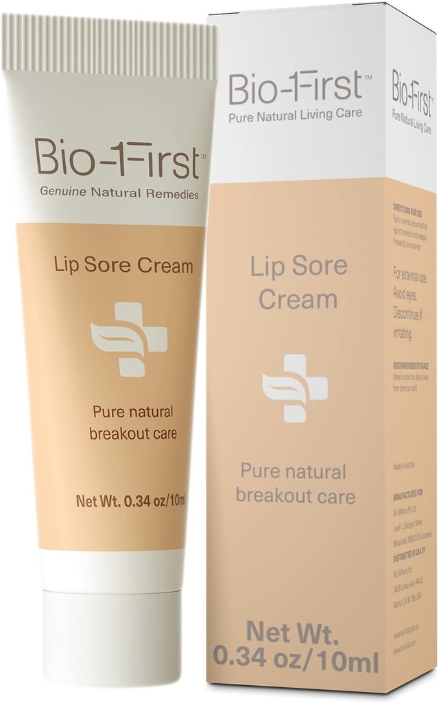 Lip Sore Cream Rapid Response Cold Sore Solution Kaikki Natural Manuka Oil - Läpipainopakkaus ja kutina Relief Cream - Gluteeniton - Ihonhoito - Lip Care Tuotteet - Citrus Aroma - 10 ml