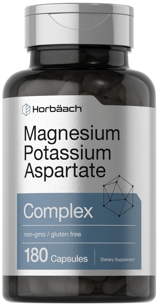Horbäach Magnesium Kaliumaspartaattikompleksi ... 180 kapselia...