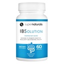 Supernaturals IBSolution - Made in USA, Ei-GMO, Gluteeniton & Vegan (60 kapselia) - Ruoansulatuskanavan Gut Health Supplement Psyllium Husk - Kaasu, turvotus, ripuli, Ummetus Ruoansulatus, vatsakipu