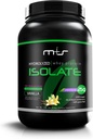 M+S 100% Grass Fed - Hydrolyzed Whey Protein Isolate Powder - Gluteeniton, nopea imeytyminen, helppo digestio, Stevia Sweetened (Vanilla, 2.05 Lb)