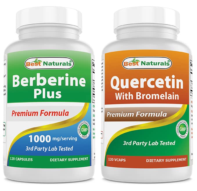 Best Naturals Berberine Plus 1000 mg & Quercetin