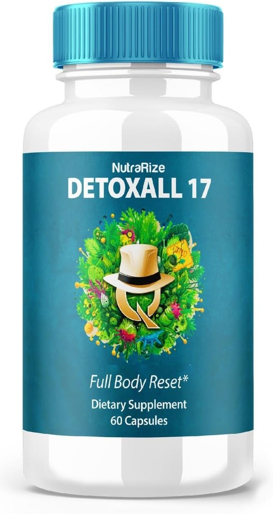 DetoxKaikki 17 - DetoxKaikki 17 Koko kehon Nollaus, DetoxAll17 Ruokavalion täydentää yleistä terveyttä ja hyvinvointia, Suurin vahvuus Kaikki luonnolliset pillerit lisätä energiaa, Katkaisu Kaikki 17 Reviews (60 kapselia)