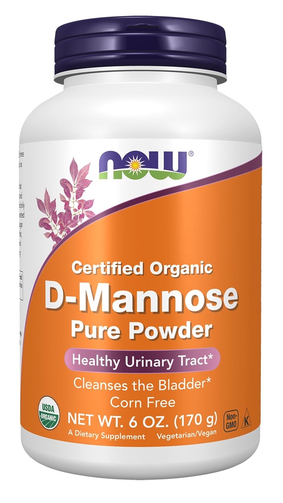 Now Foods D-Mannose Powder, 6 Ounces (paketti 2)