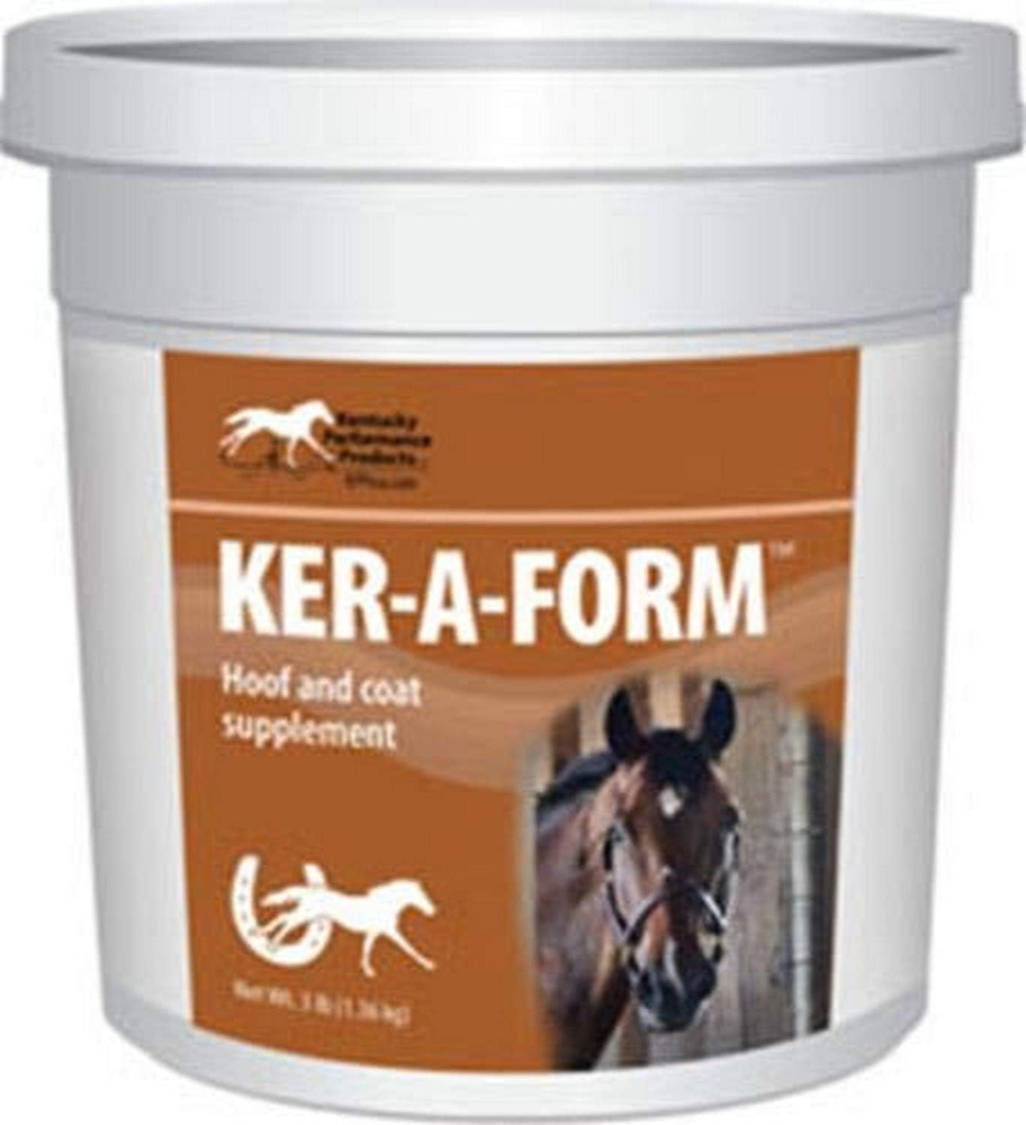 044045 Ker-A Form Coat & Hoof Supplement för hästar, 3 lb