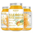 (28 OZ) Sea Moss Gel Raw Flavored Irish Seamoss Gel Natural Vegan Ananas 102 Vitamiineja ja Minerals Wild Harvennettu ei-GMO.