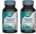 Naturens sätt Garlicin Cardio Premium Herbal Healthy Circulation Support* 350 mg per servering 90 tabletter