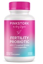 Pink Stork Hedelmällisyys Tuki Probiootit naisille Ashwagandha emättimelle terveys, käsite, pH tasapaino, hormonitasapaino, ja Gut Flora, hedelmällisyys täydentää naisille, 30 kapselia