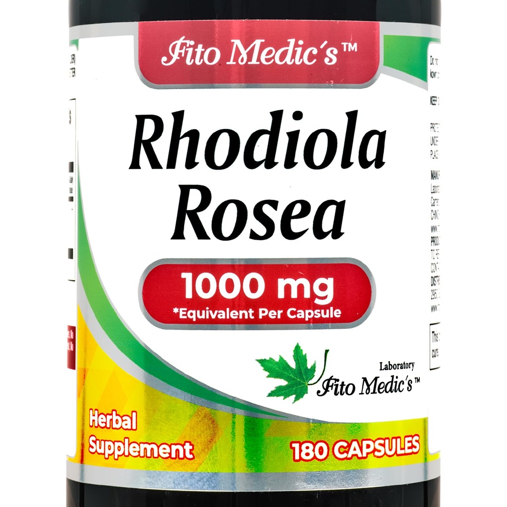 Lab - rhodiola rosea - rhodiola rosea Supplement -180 Caps - Ultra High Absorption.