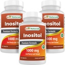 Bästa Naturals Inositol 1000 mg 120 tabletter (120 greve av 1) (120 greve av 3)