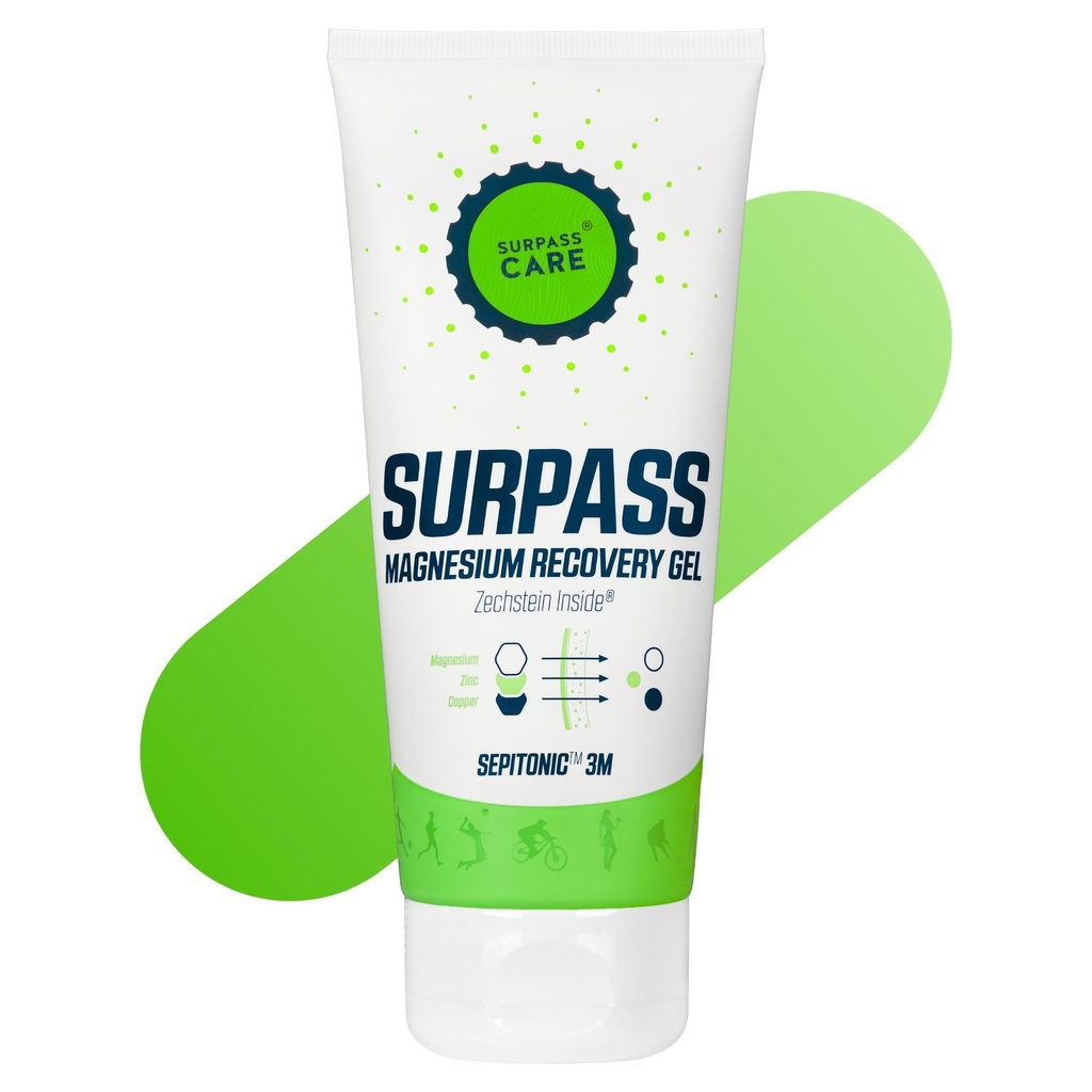 Surpass Professional Magnesium Menthol geeli urheilijoille ... Lihasjäähdytyksen vaikutus....................................................................................................................................................................................................................................