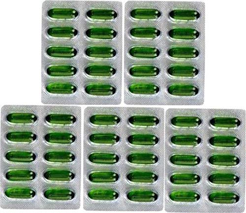 Vitamin E Capsule for Face, Hair, Pimple, Glowing Skin, Dark Circles, Skin Whitening & Hair Care Evion 400mg kapslar för ansikte och hår (50)