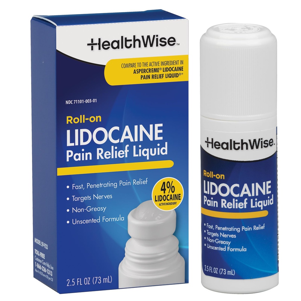 HealthWise 4% Lidokaiinia Roll-On 