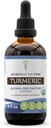 Gurkmeja USDA Organic Tincture Alcohol-Free Extract, gurkmeja (Curcuma Longa) Torkade Root Tincture Supplement (4 FL OZ)