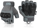 Hansikkaasema- Sormeton Knuckle Tactical Gloves for Men - Moottoripyörä käsineet taktinen ammunta, Airsoft, metsästys, poliisityö ja patikointi