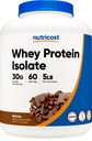 Nutricost Whey Protein Isolate (Mocha) 5LBS - Gluteeniton & ei-GMO