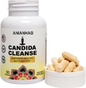 Candida Cleanse luonnon yrtit ja probiootit, Oregano Leaf, Wormwood, Caprylic Acid, Musta pähkinä