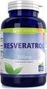 Resveratrol 500 mg 180 kapselit 90 tarjoilut 1000 mg tai 60 tarjoilut 1500 mg