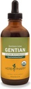 Herb Pharm Certified Organic Gentian Liquid Extract for digestiivinen tuki - 4 Ounce